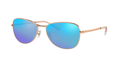 ROSEGOLD, Blue-Mirrored, Sunberryrx