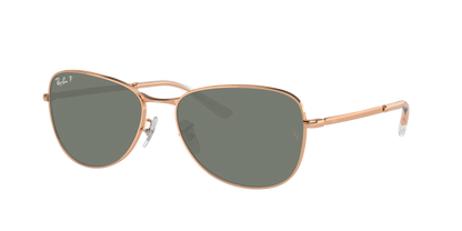 ROSEGOLD, Green-Polarized, Rayban