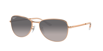 ROSEGOLD, Grey Gradient-Polarized, Rayban