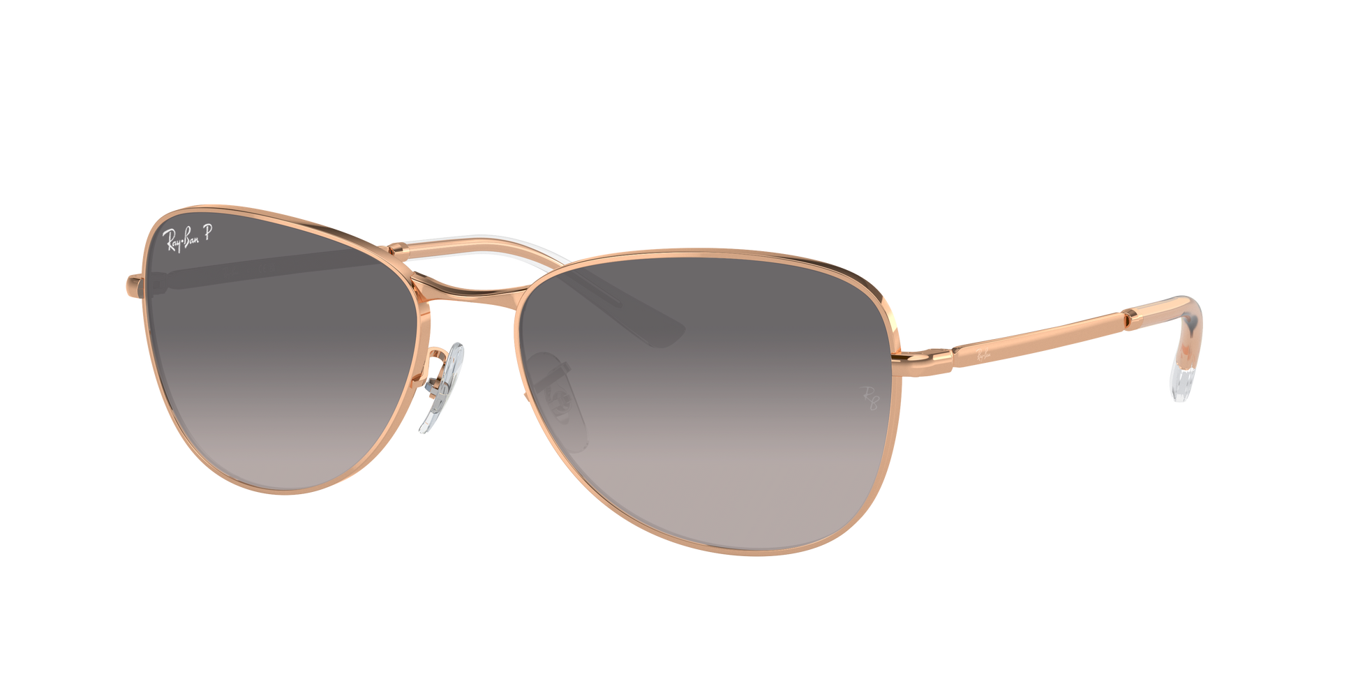 ROSEGOLD, Grey Gradient-Polarized, Rayban