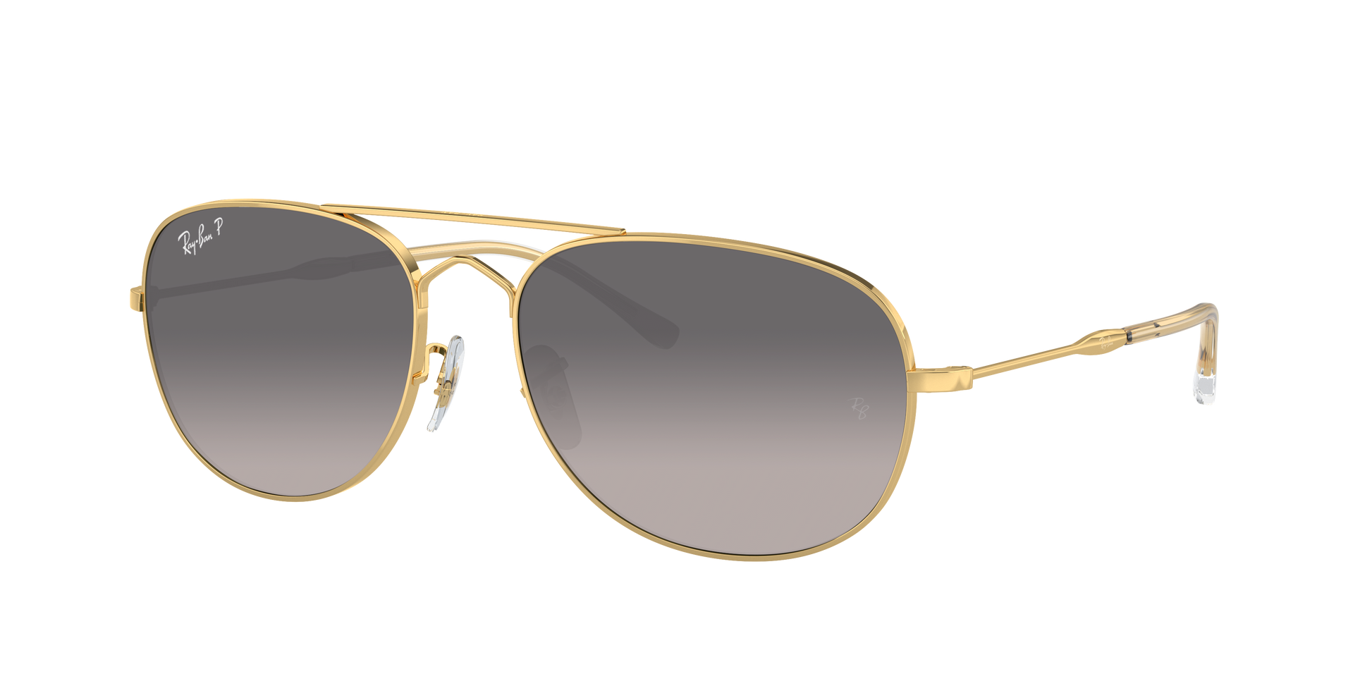 Arista Gold, Grey Gradient-Polarized, Rayban