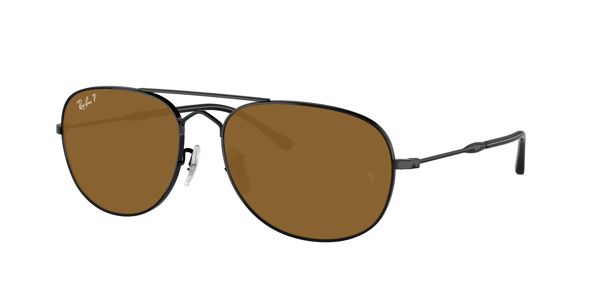 Black, Brown-Polarized, Rayban