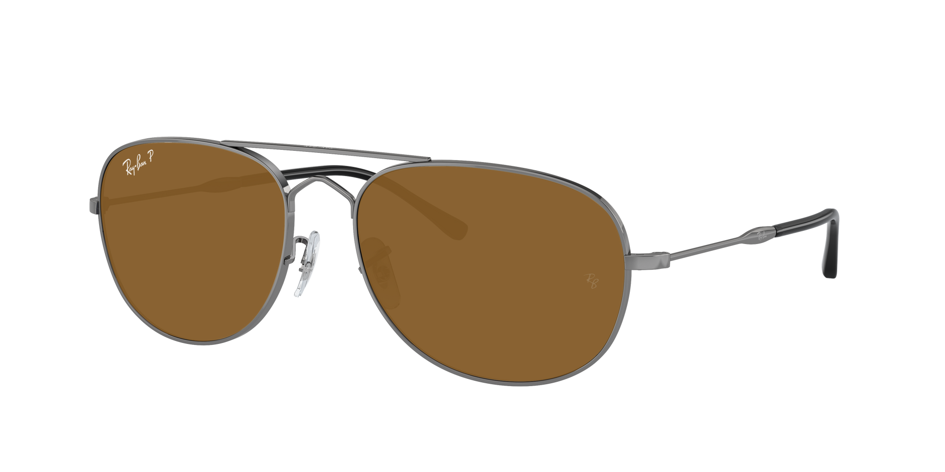 Gunmetal, Brown-Polarized, Rayban