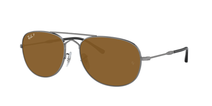 Gunmetal, Brown-Polarized, Rayban