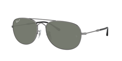 Gunmetal, Green-Polarized, Rayban