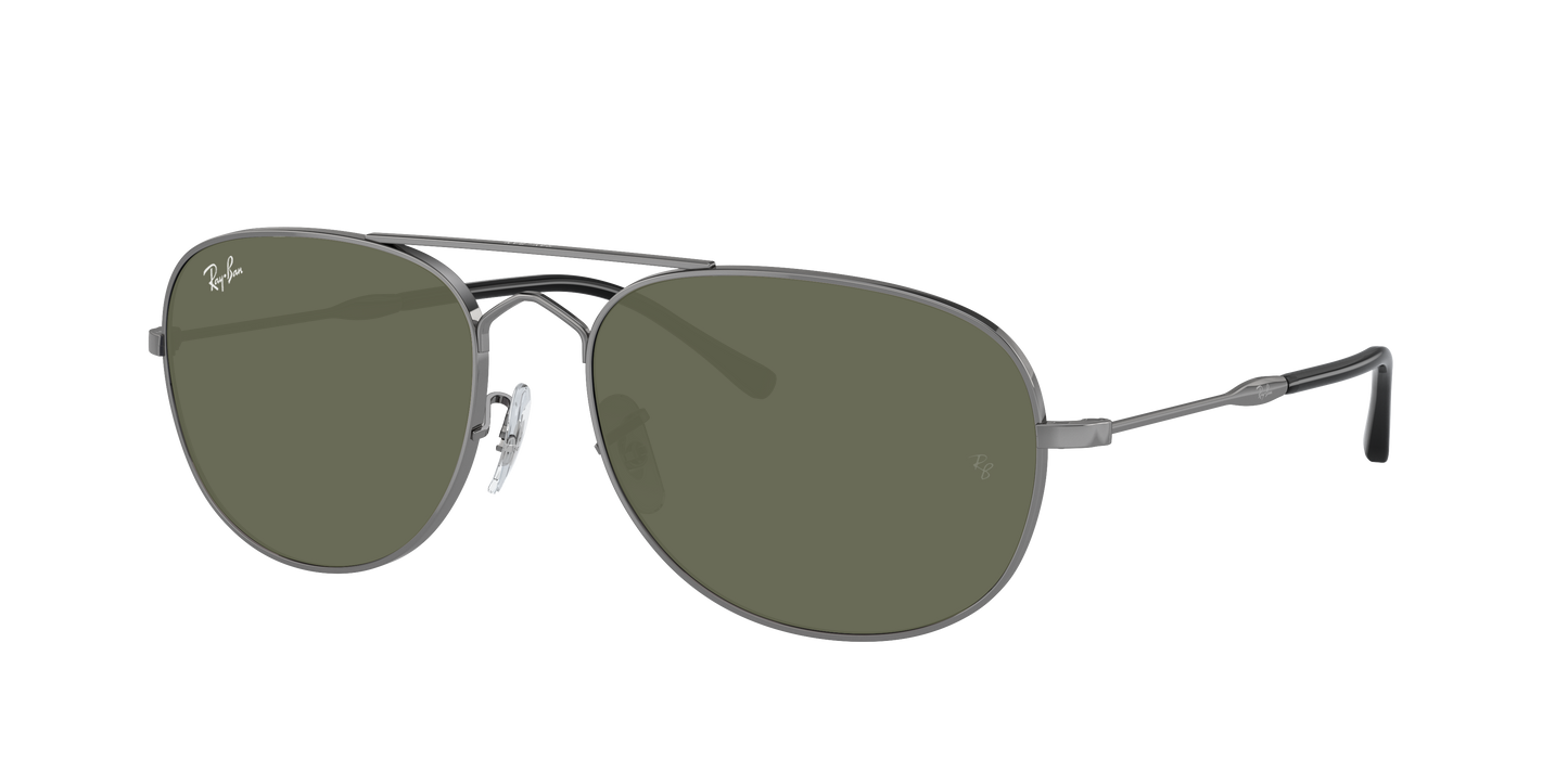 Gunmetal, Green, Rayban