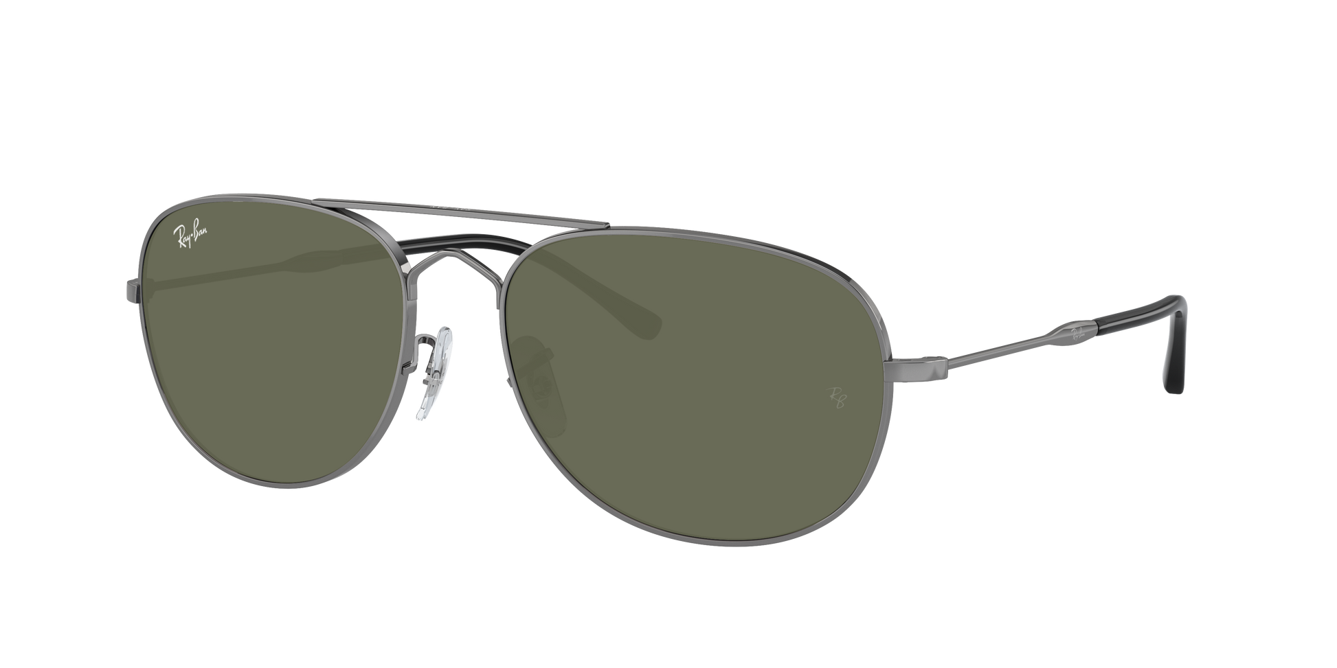Gunmetal, Green, Rayban
