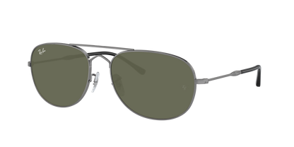 Gunmetal, Green, Rayban