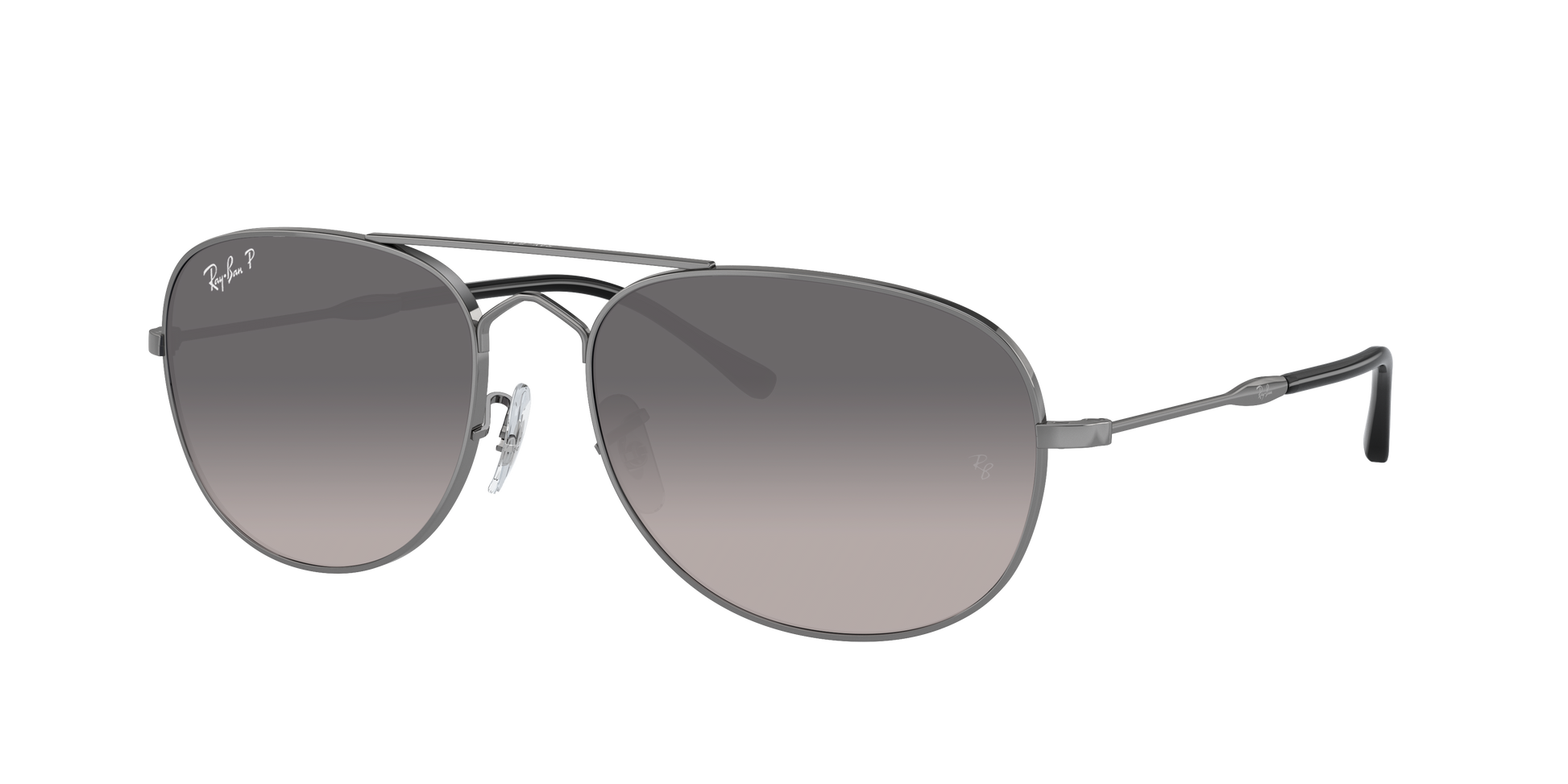 Gunmetal, Grey Gradient-Polarized, Rayban