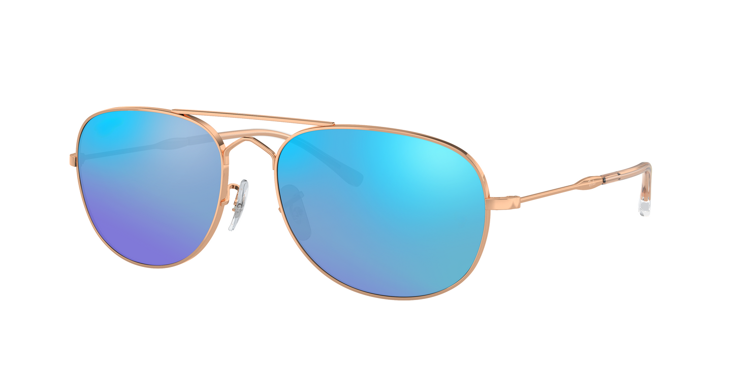 ROSEGOLD, Blue-Mirrored, Sunberryrx