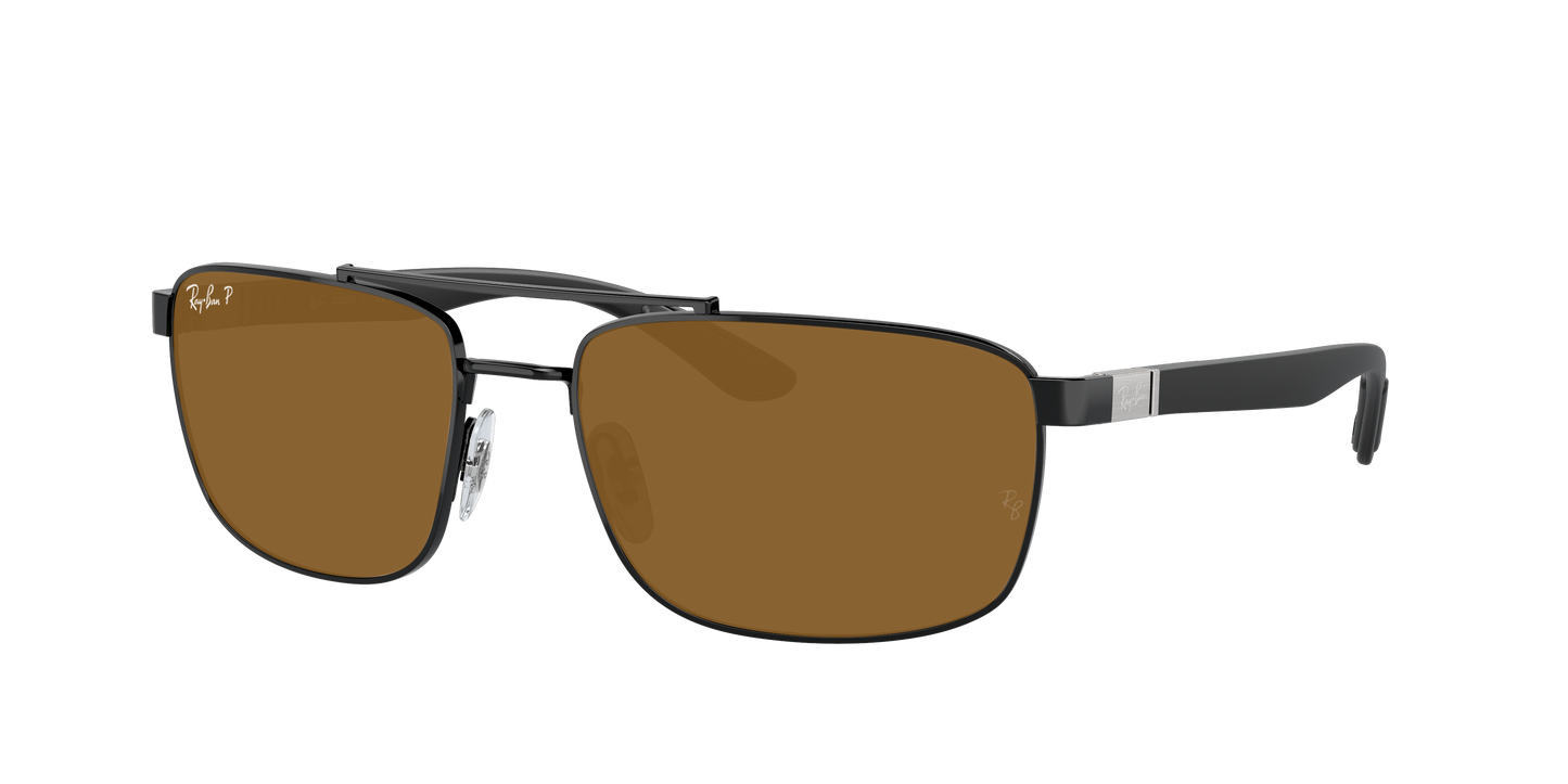 Black, Brown-Polarized, Rayban