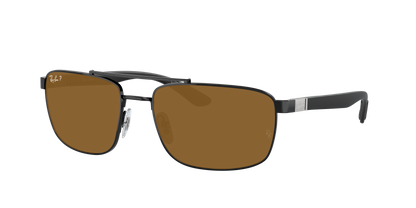 Black, Brown-Polarized, Rayban