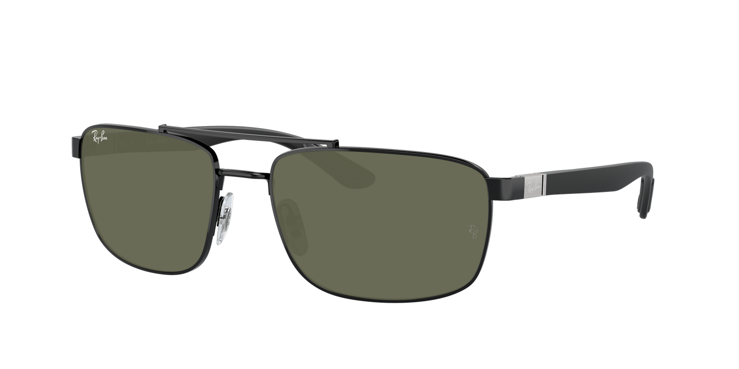 Black, Green, Rayban