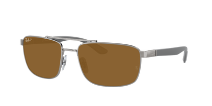 Gunmetal, Brown-Polarized, Rayban