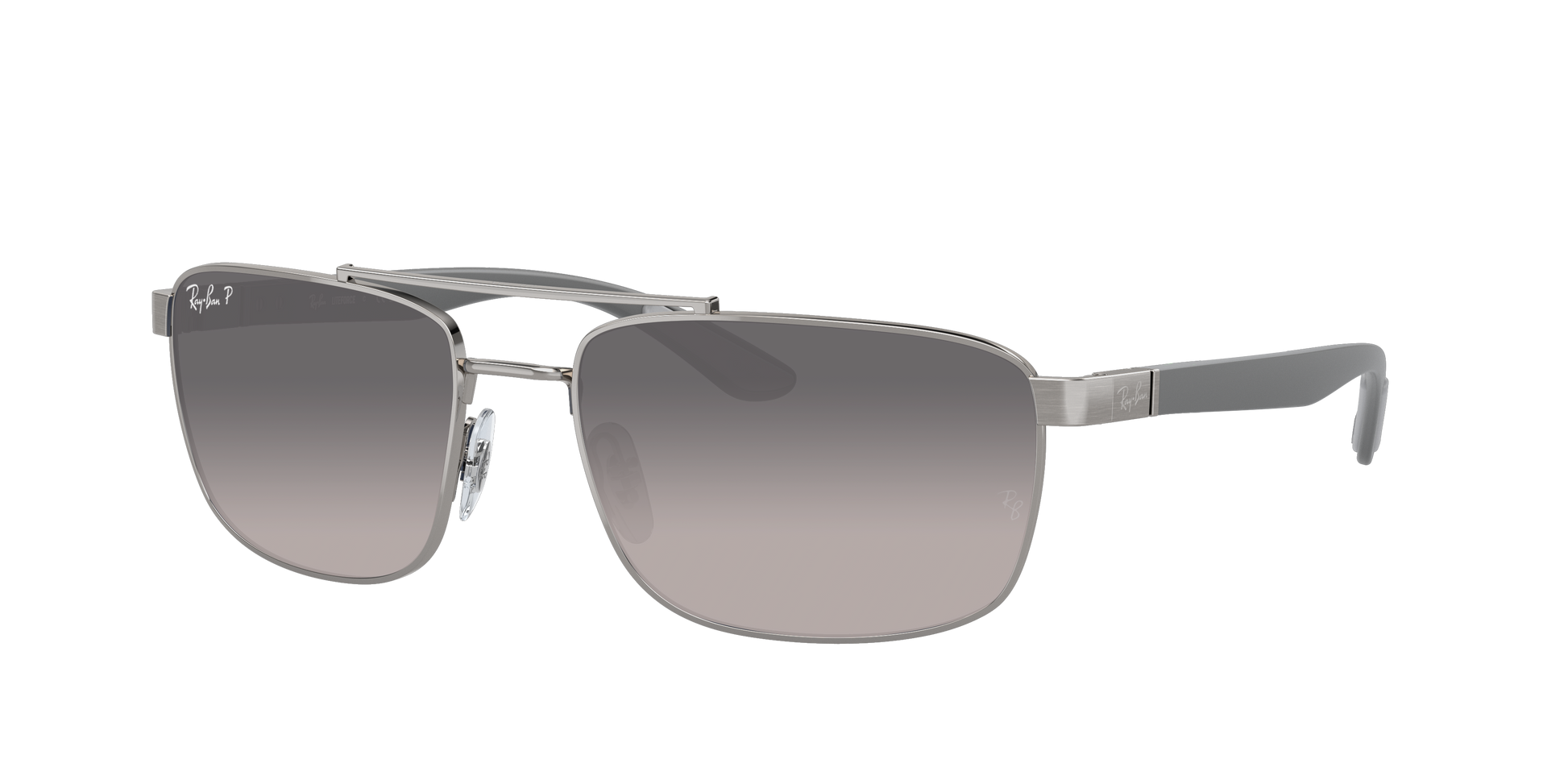 Gunmetal, Grey Gradient-Polarized, Rayban