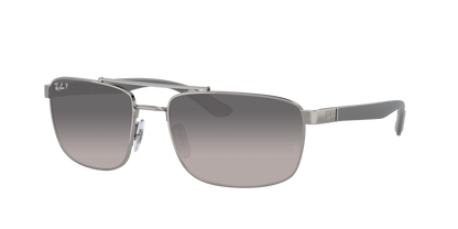 Gunmetal, Grey Gradient-Polarized, Rayban