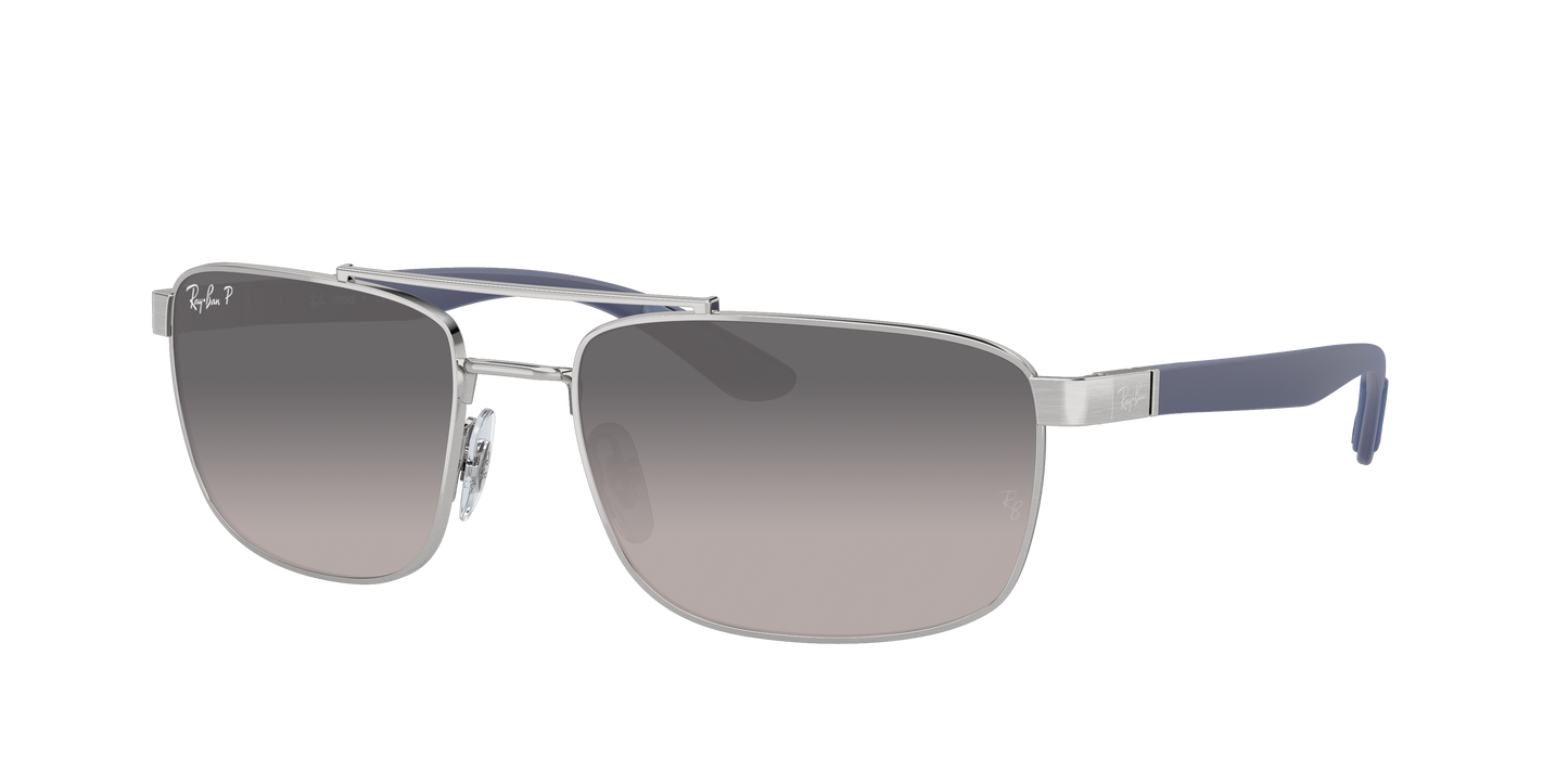 SILVER, Grey Gradient-Polarized, Rayban