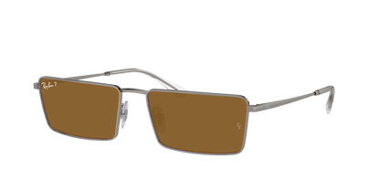 Gunmetal, Brown-Polarized, Rayban