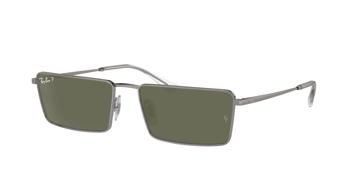 Gunmetal, Green-Polarized, Rayban