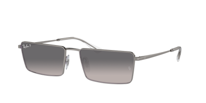 Gunmetal, Grey Gradient-Polarized, Rayban