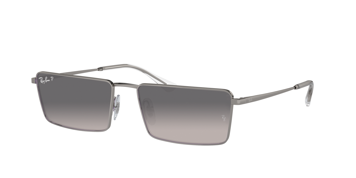 Gunmetal, Grey Gradient-Polarized, Rayban
