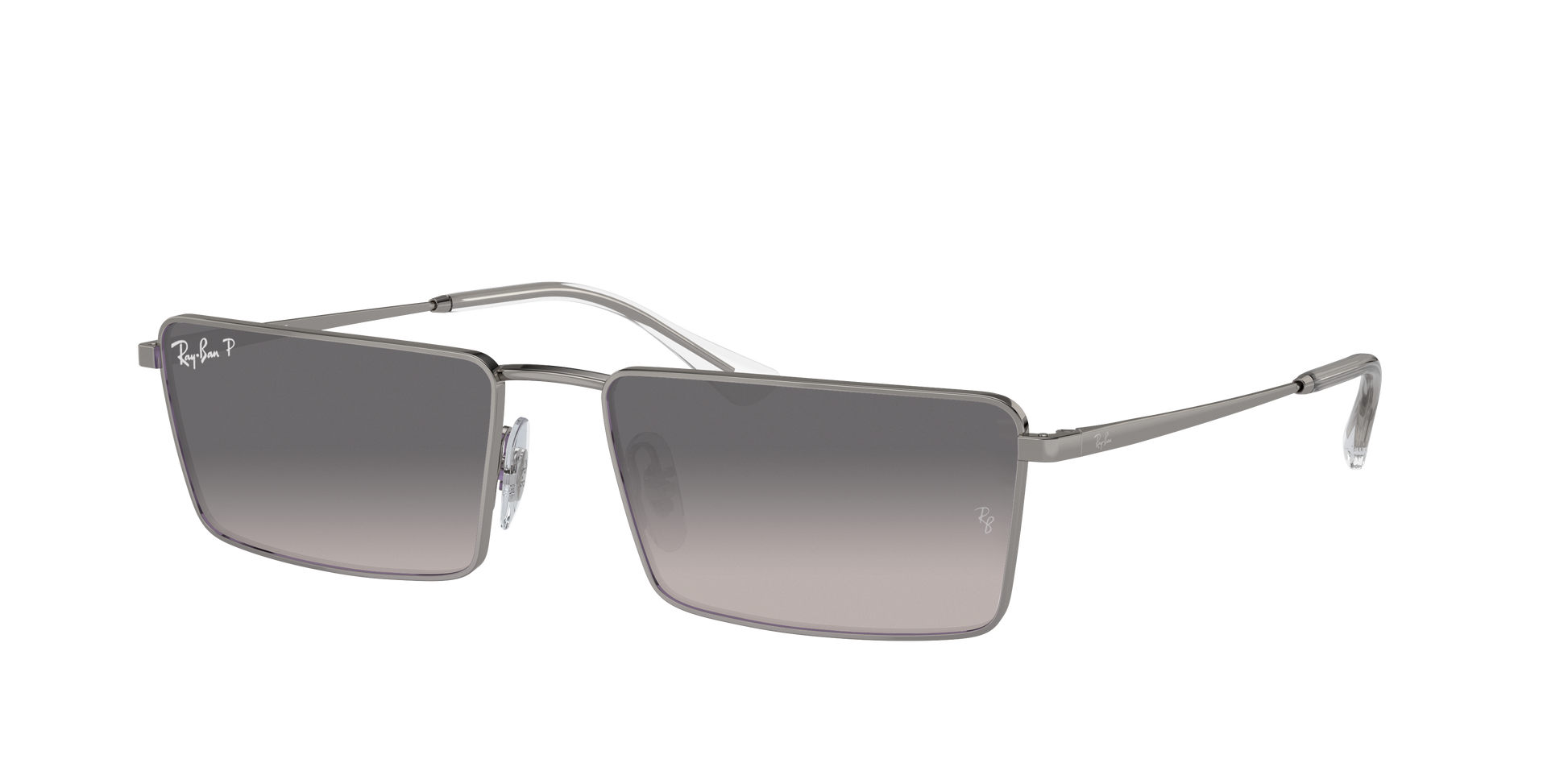 Gunmetal, Grey Gradient-Polarized, Rayban