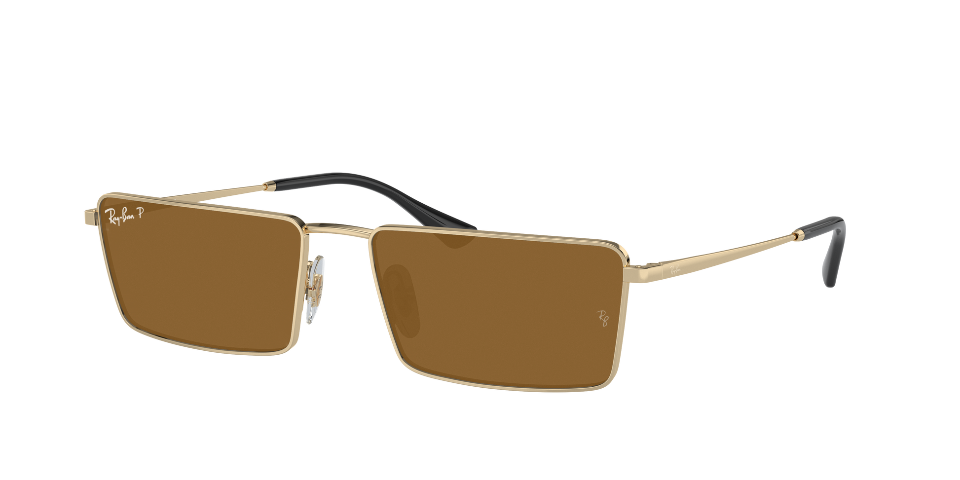 Gold, Brown-Polarized, Rayban