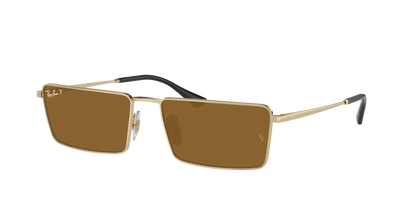 Gold, Brown-Polarized, Rayban