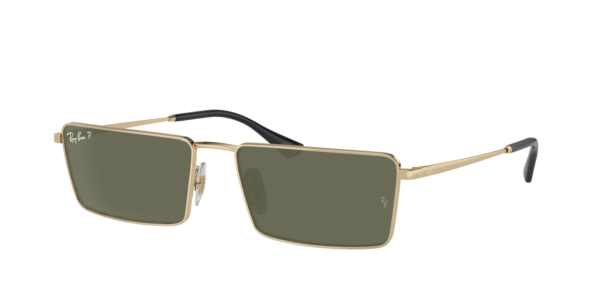 Gold, Green-Polarized, Rayban