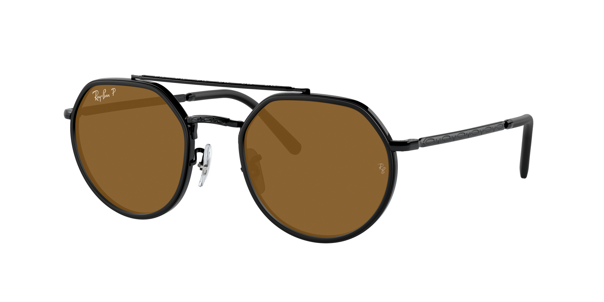 Black, Brown-Polarized, Rayban