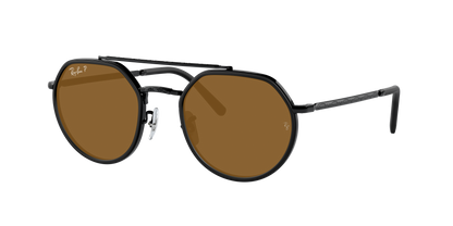 Black, Brown-Polarized, Rayban