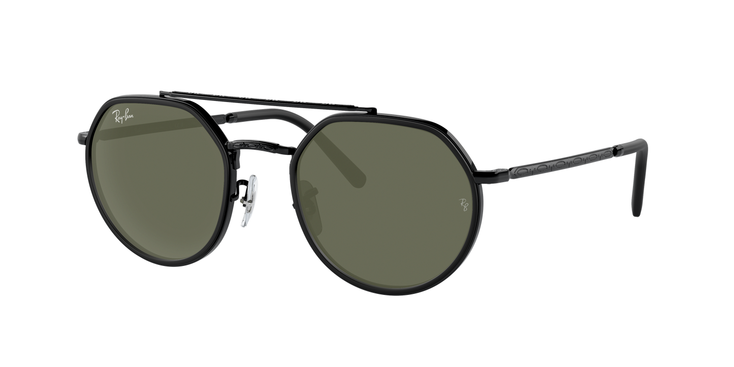 Black, Green, Rayban