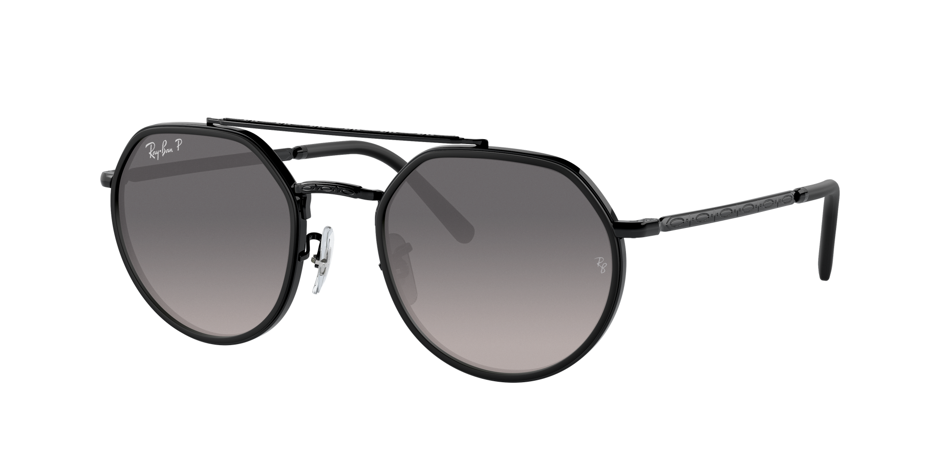 Black, Grey Gradient-Polarized, Rayban