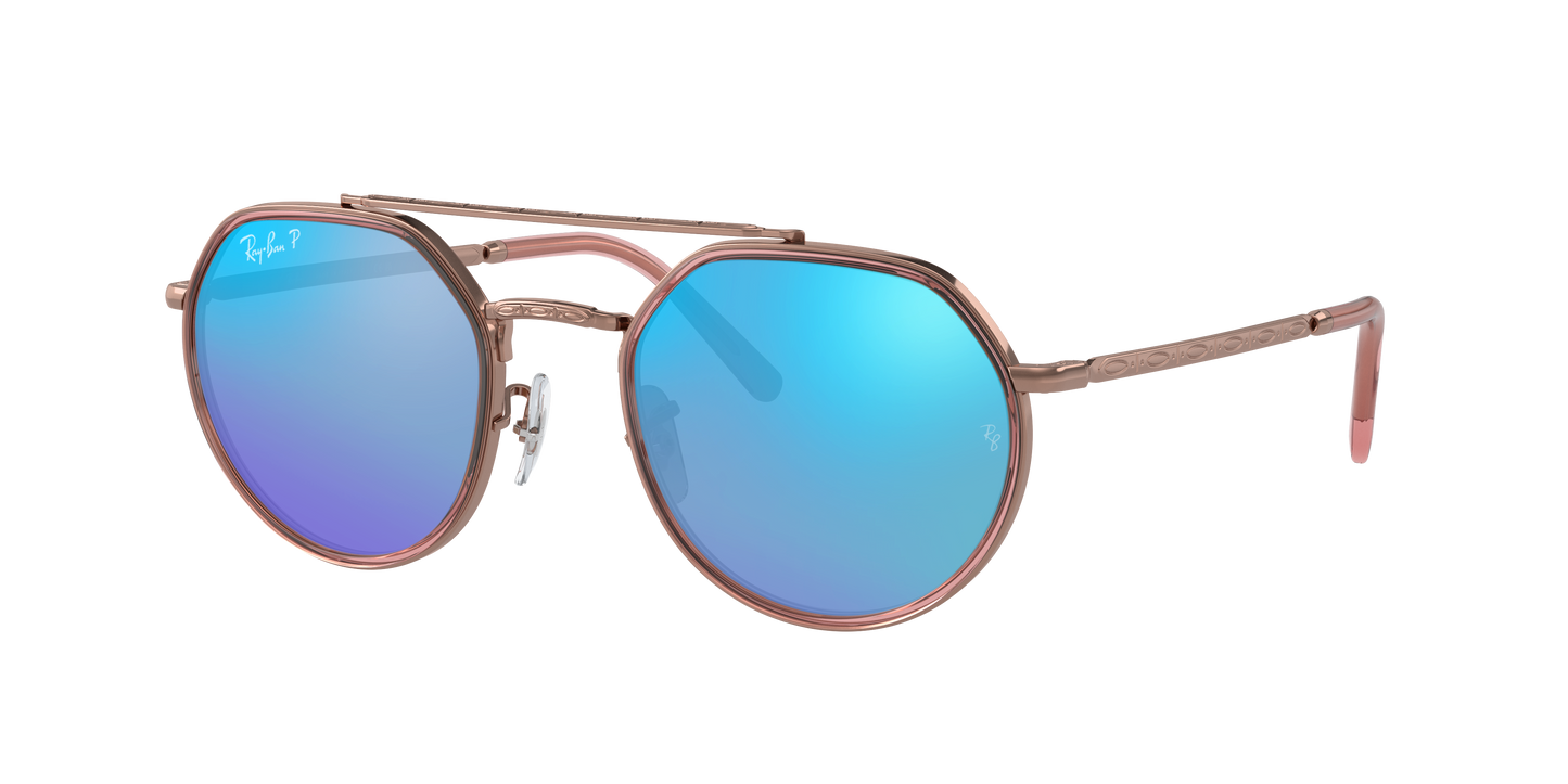 COPPER, Mirrored Blue-Polarized, Rayban