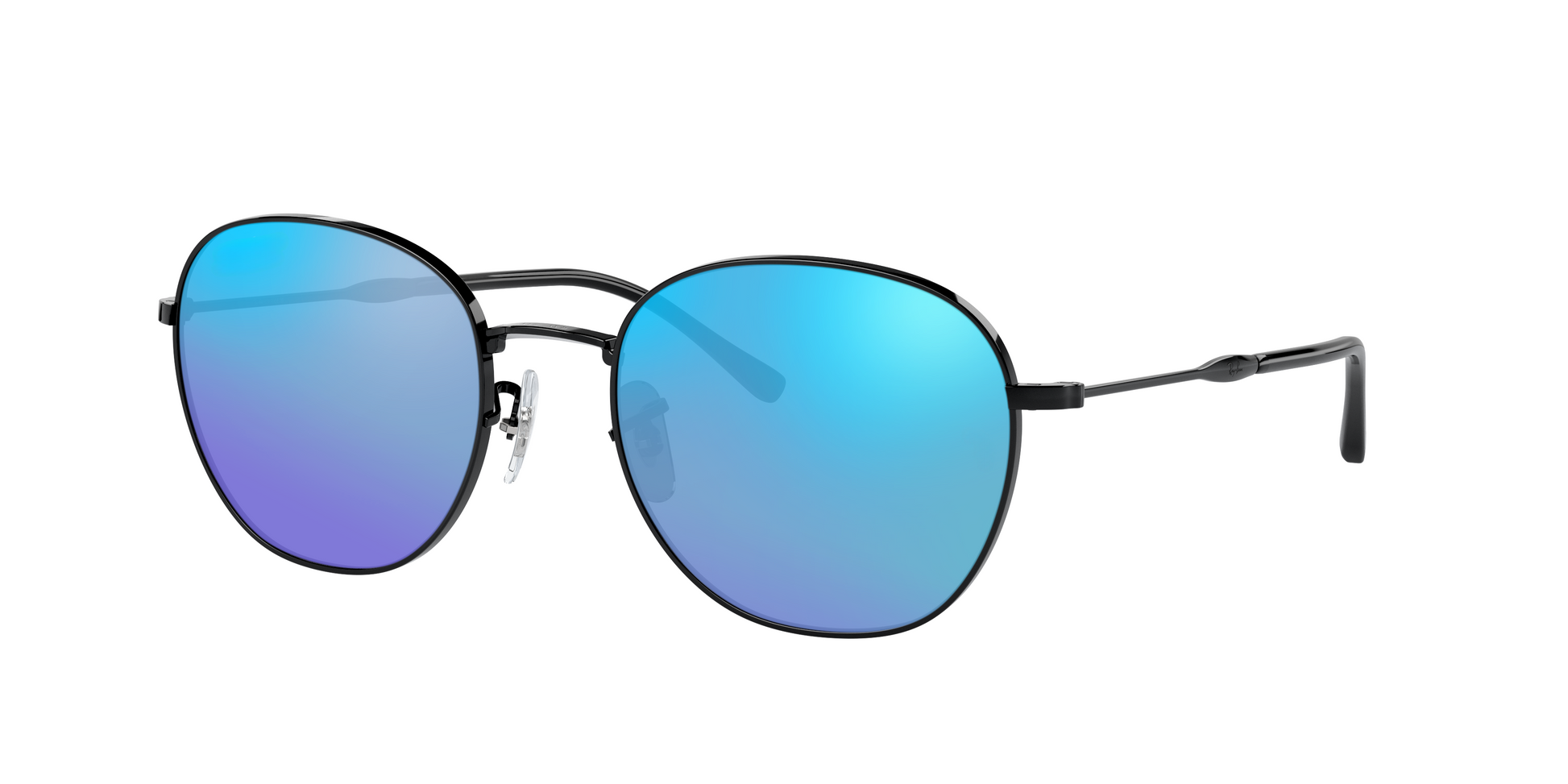 Black, Blue-Mirrored, Sunberryrx