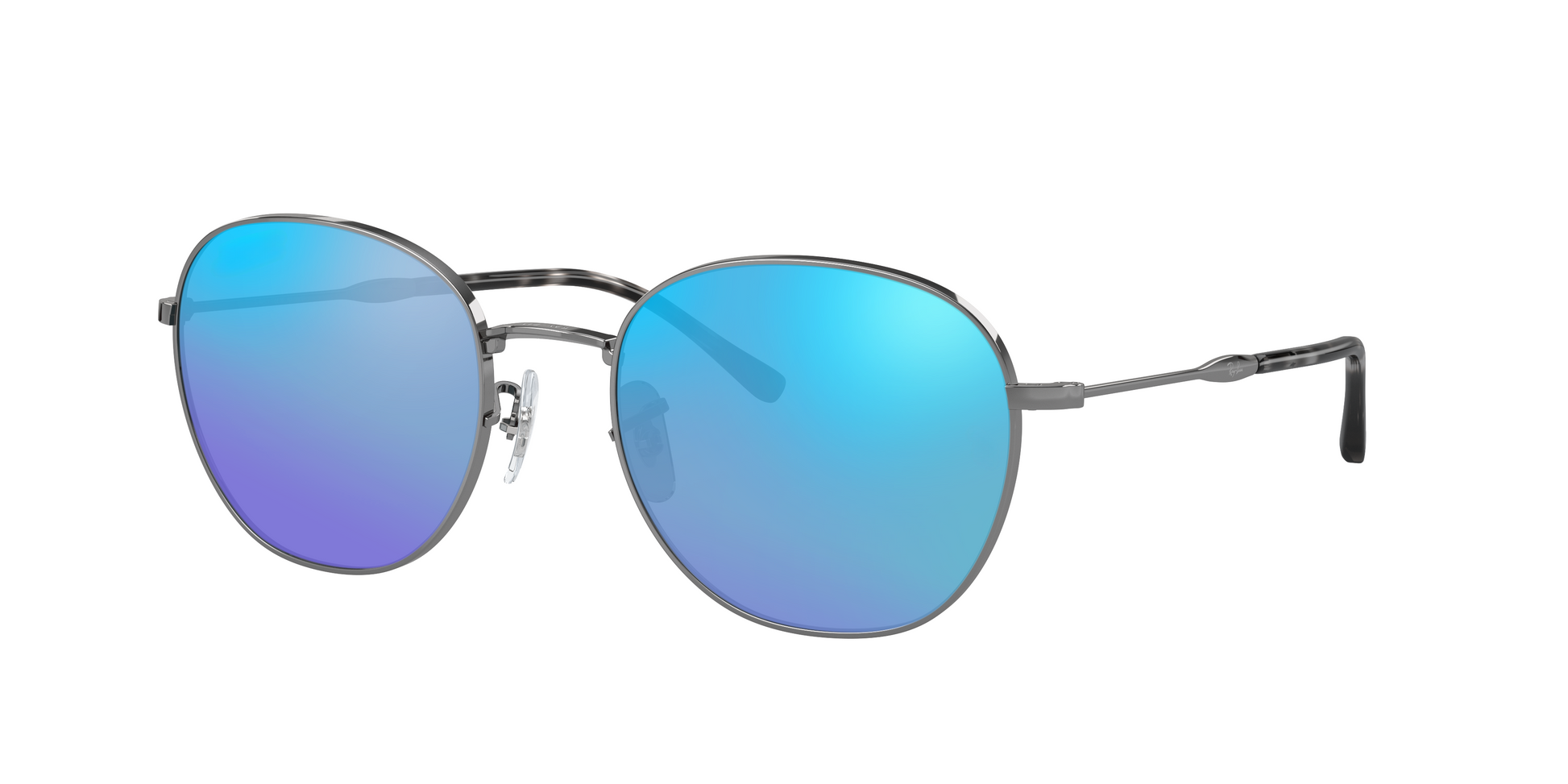 Gunmetal, Blue-Mirrored, Sunberryrx