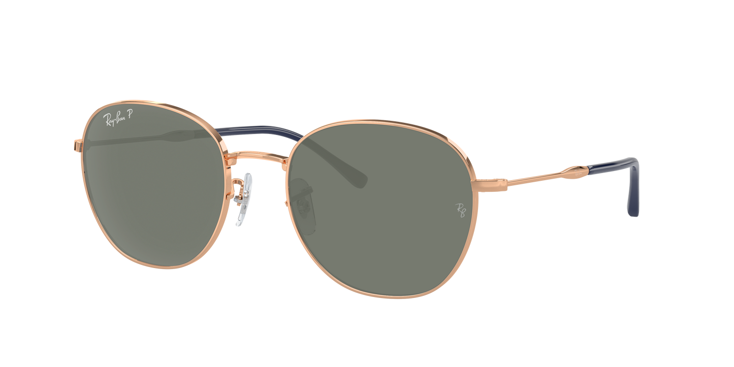 Rose Gold, Green-Polarized, Rayban