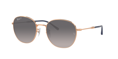 Rose Gold, Grey Gradient-Polarized, Rayban