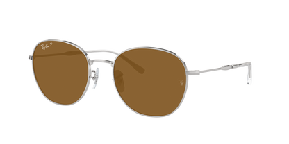 SILVER, Brown-Polarized, Rayban