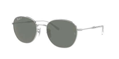 SILVER, Green-Polarized, Rayban
