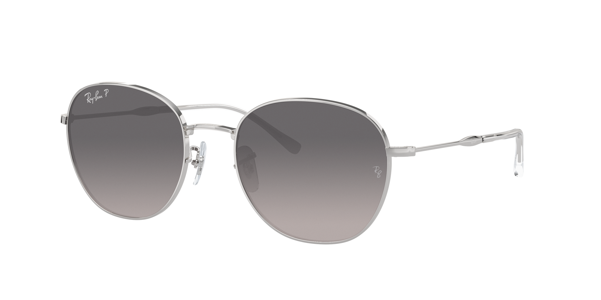 SILVER, Grey Gradient-Polarized, Rayban