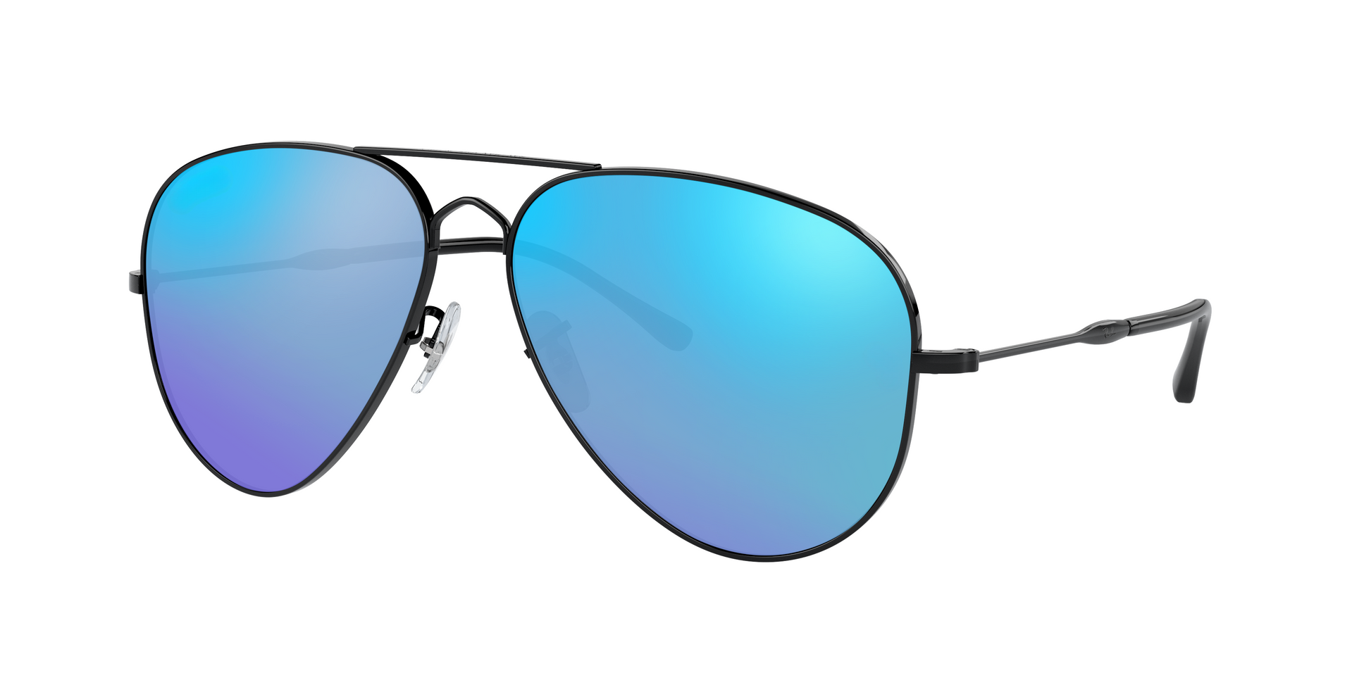 Black, Blue-Mirrored, Sunberryrx