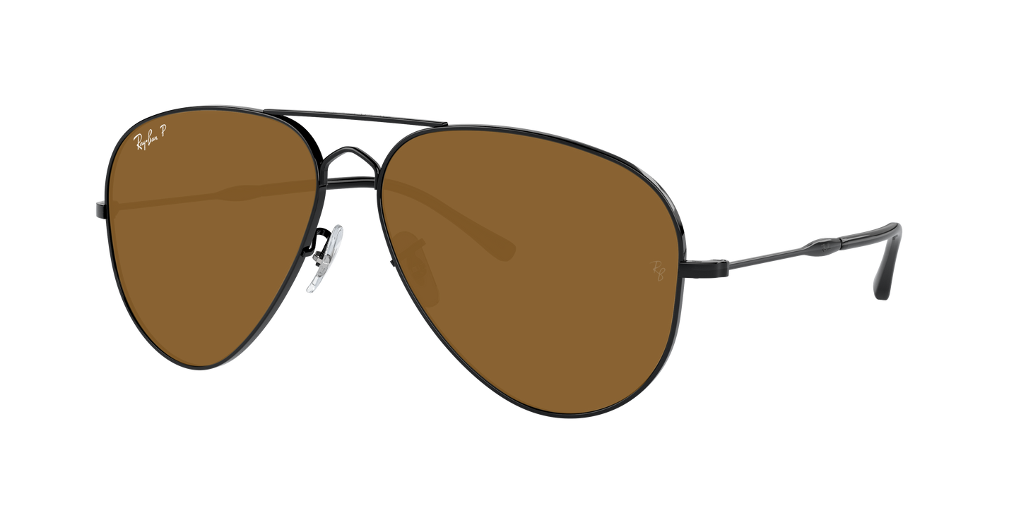 Black, Brown-Polarized, Rayban