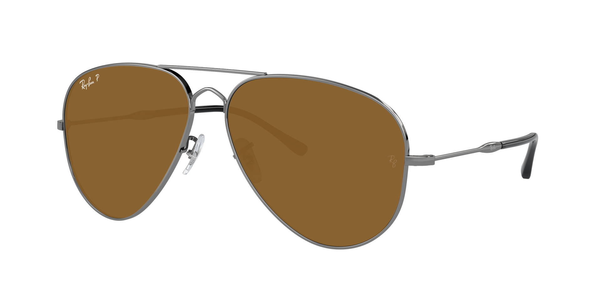 Gunmetal, Brown-Polarized, Rayban