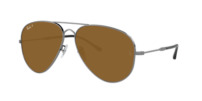 Gunmetal, Brown-Polarized, Rayban