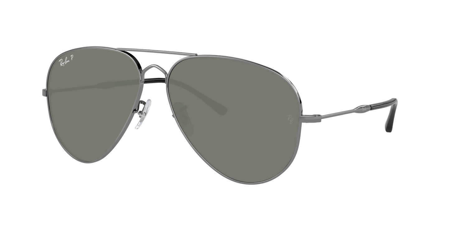 Gunmetal, Green-Polarized, Rayban