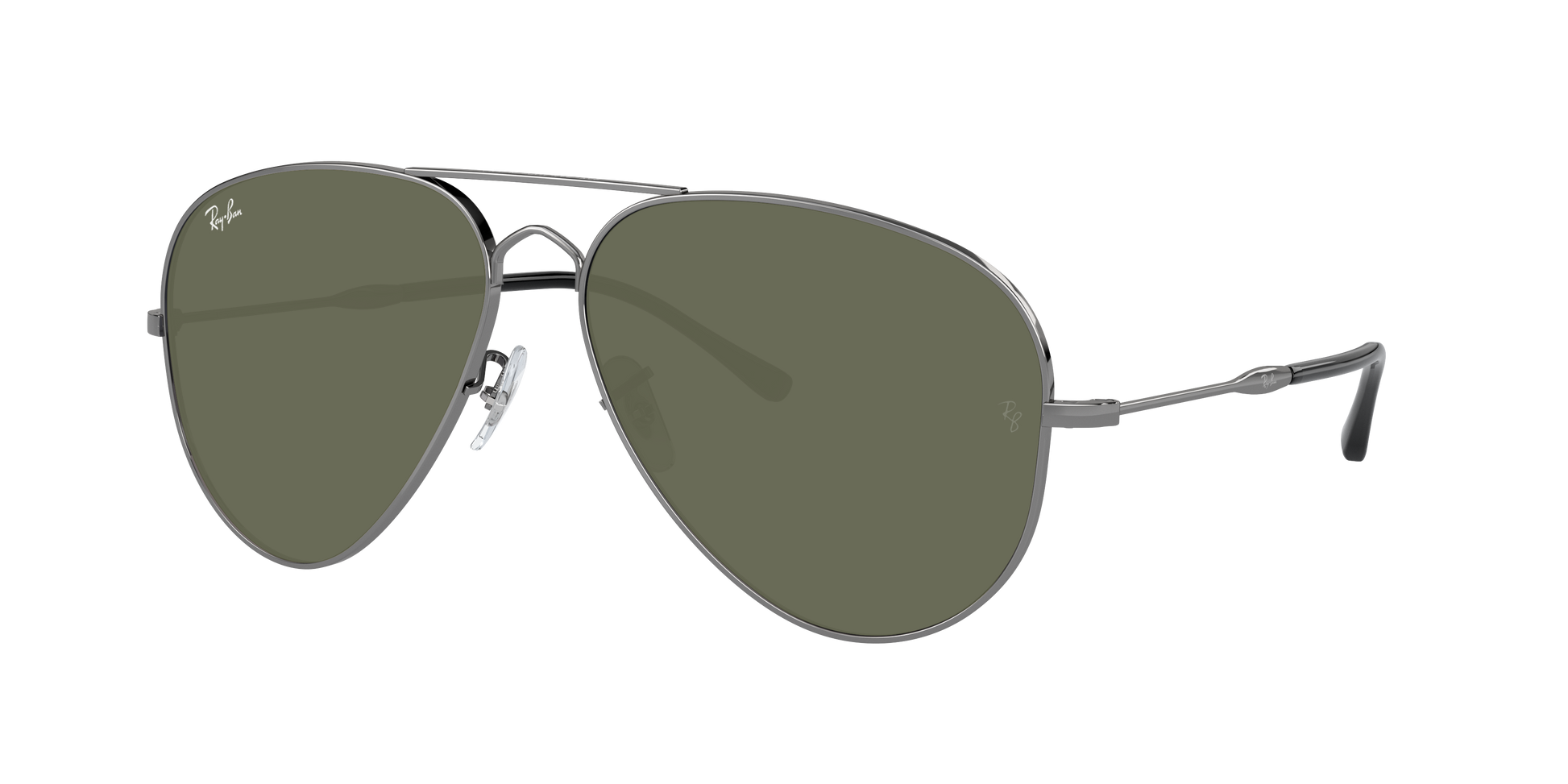 Gunmetal, Green, Rayban