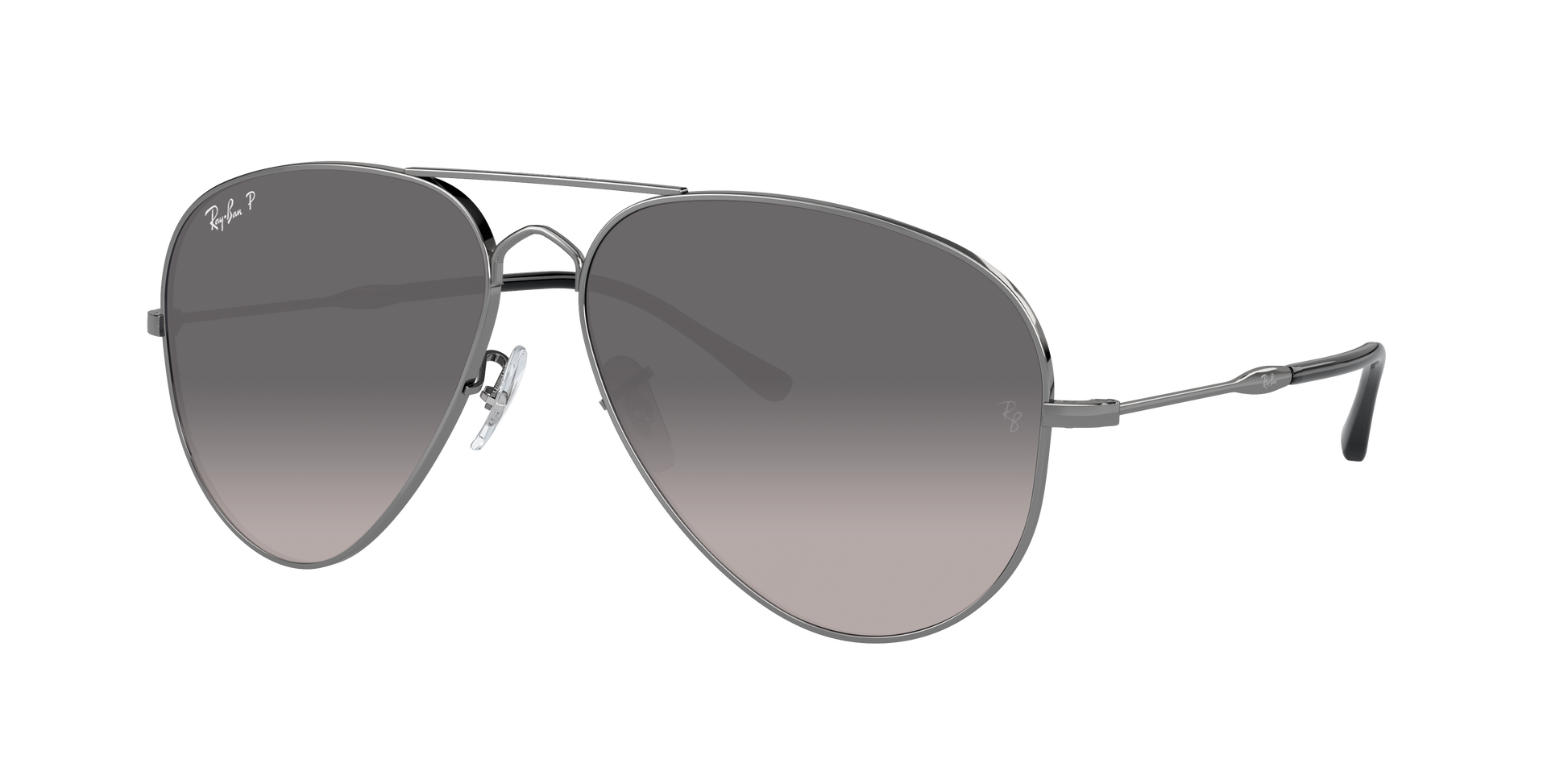Gunmetal, Grey Gradient-Polarized, Rayban