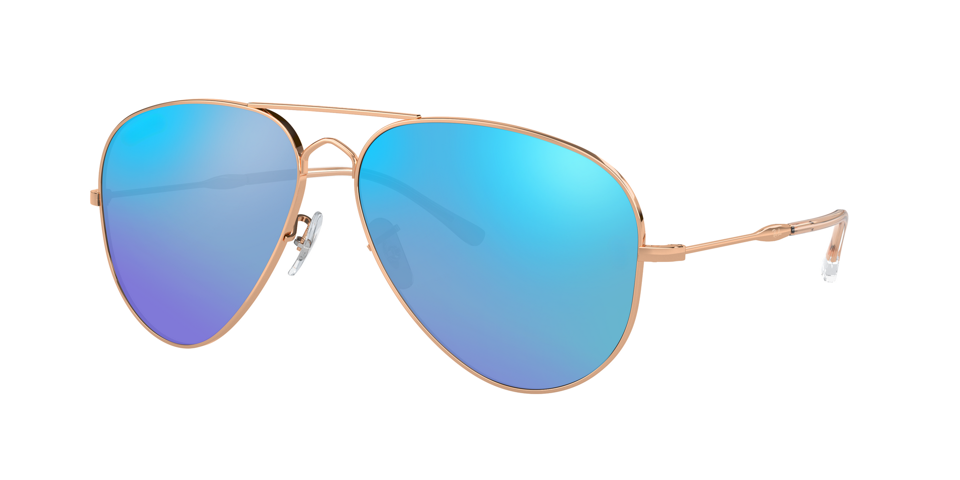 ROSEGOLD, Blue-Mirrored, Sunberryrx