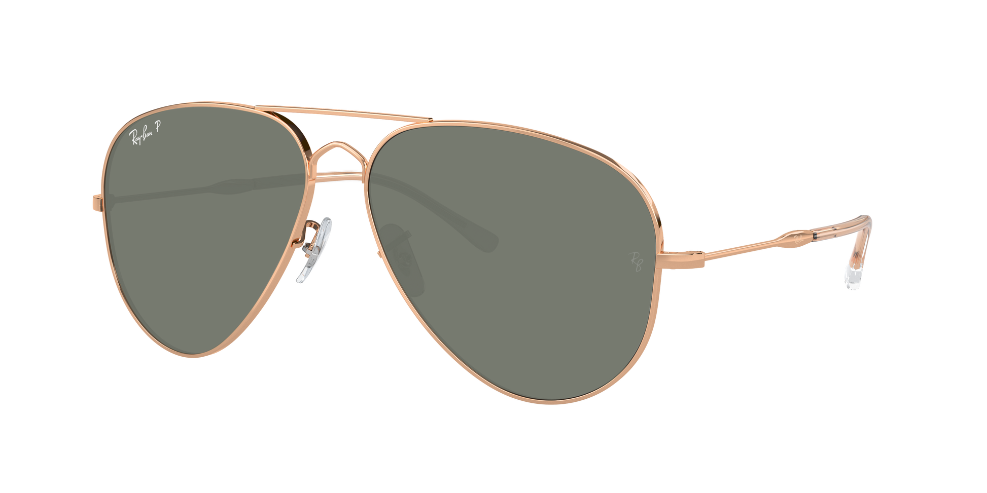 ROSEGOLD, Green-Polarized, Rayban